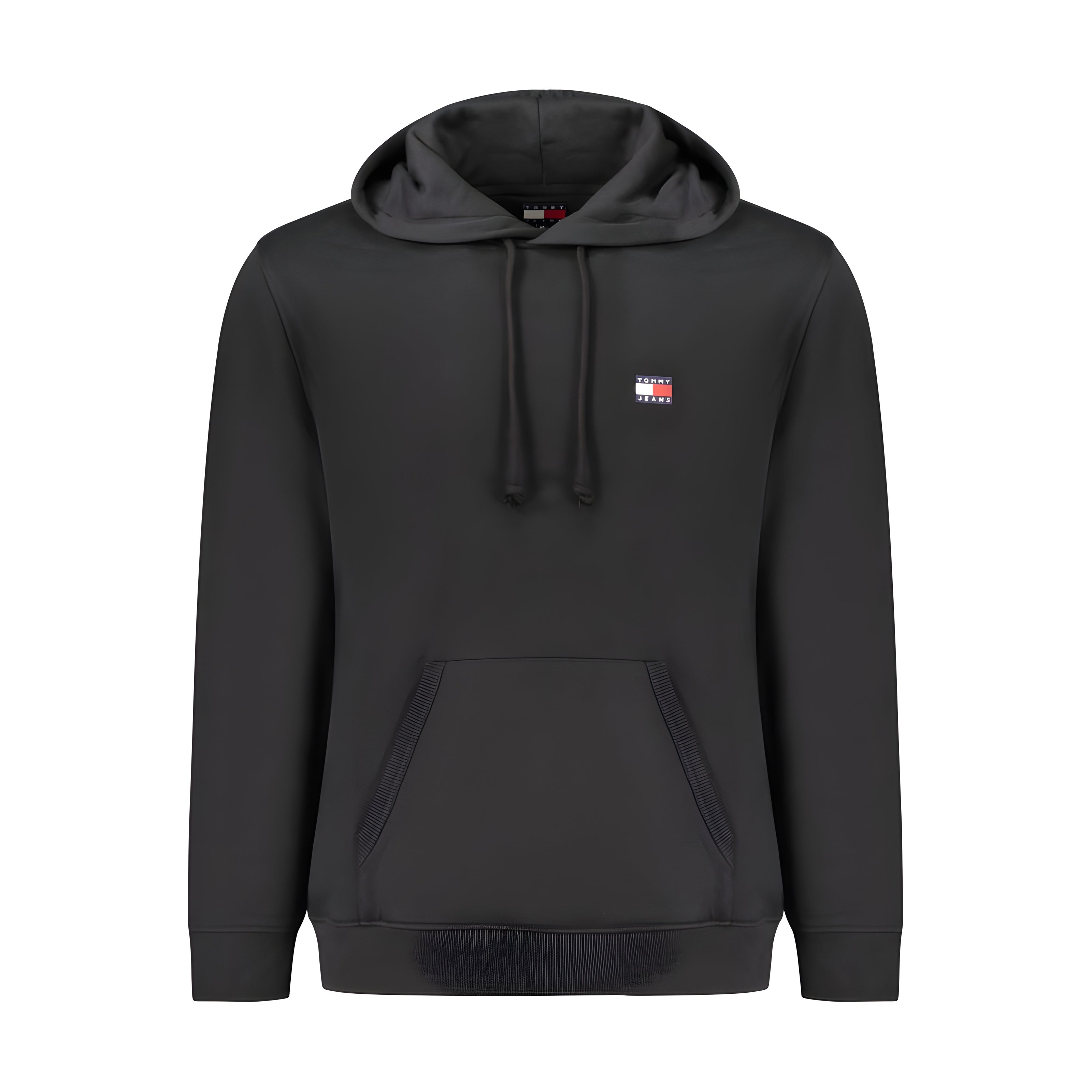 Hanorac Tommy Hilfiger negru din bumbac