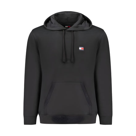Hanorac Tommy Hilfiger negru din bumbac