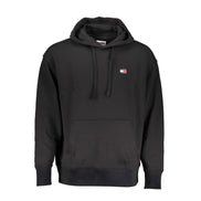 Tommy Hilfiger Black Cotton Hoodie