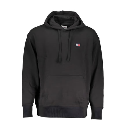 Tommy Hilfiger Black Cotton Hoodie