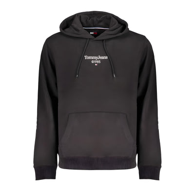 Tommy Hilfiger Black Cotton Hoodie
