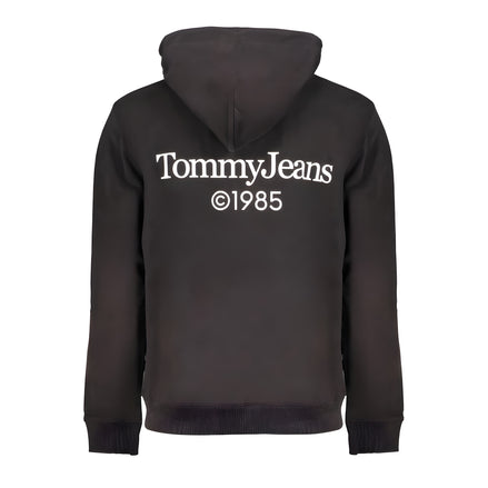 Tommy Hilfiger Black Cotton Hoodie