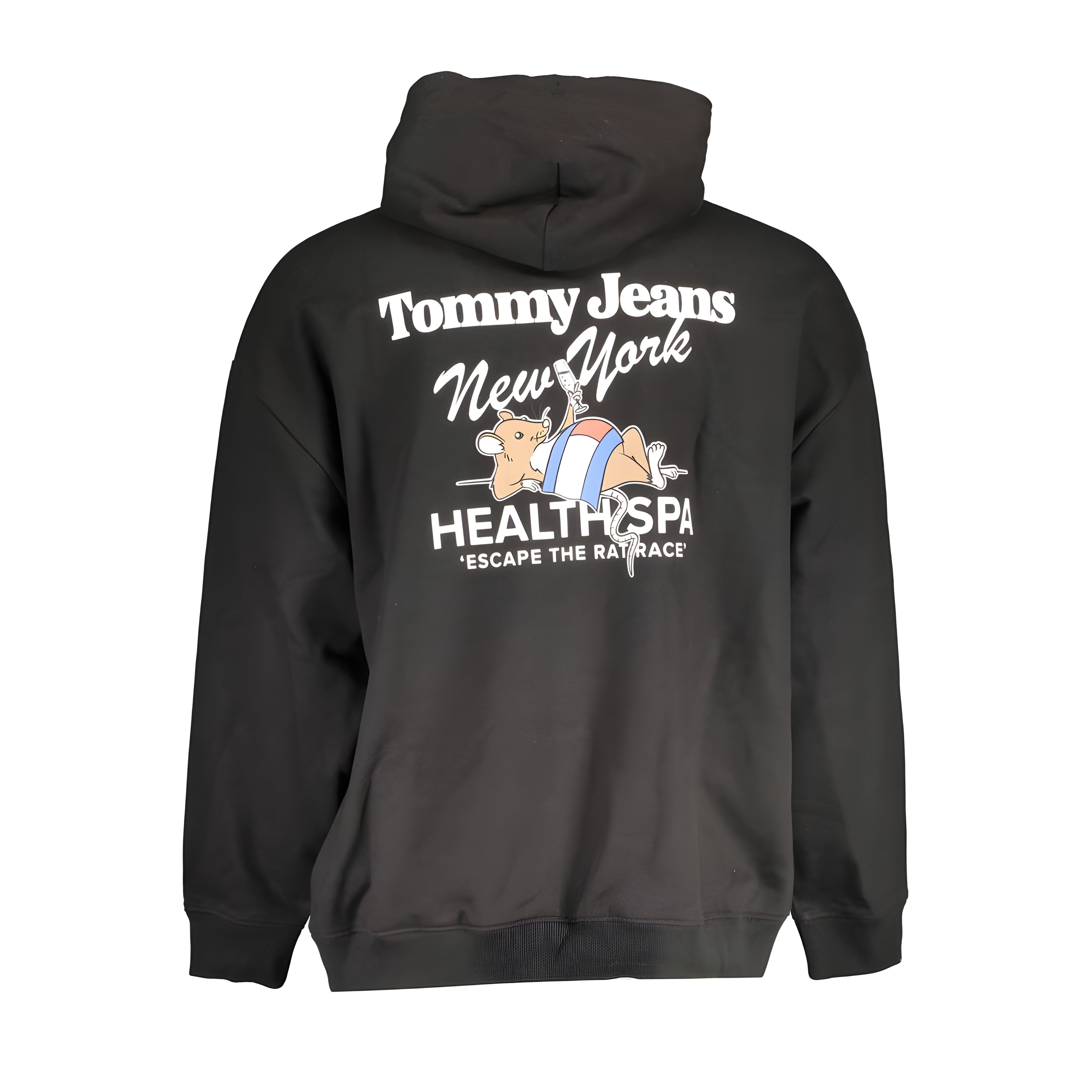 Tommy Hilfiger Black Cotton Sweatshirt