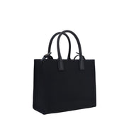 Versace Black Cotton Shoulder Bag