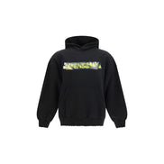 Hanorac Balenciaga negru din bumbac