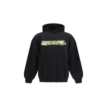 Hanorac Balenciaga negru din bumbac