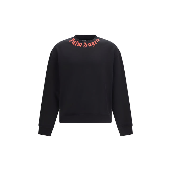 Hanorac Palm Angels negru din bumbac