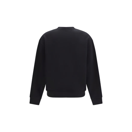 Palm Angels Black Cotton Sweatshirt