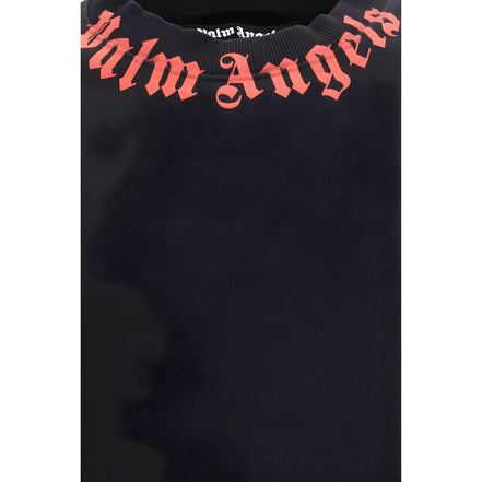 Hanorac Palm Angels negru din bumbac