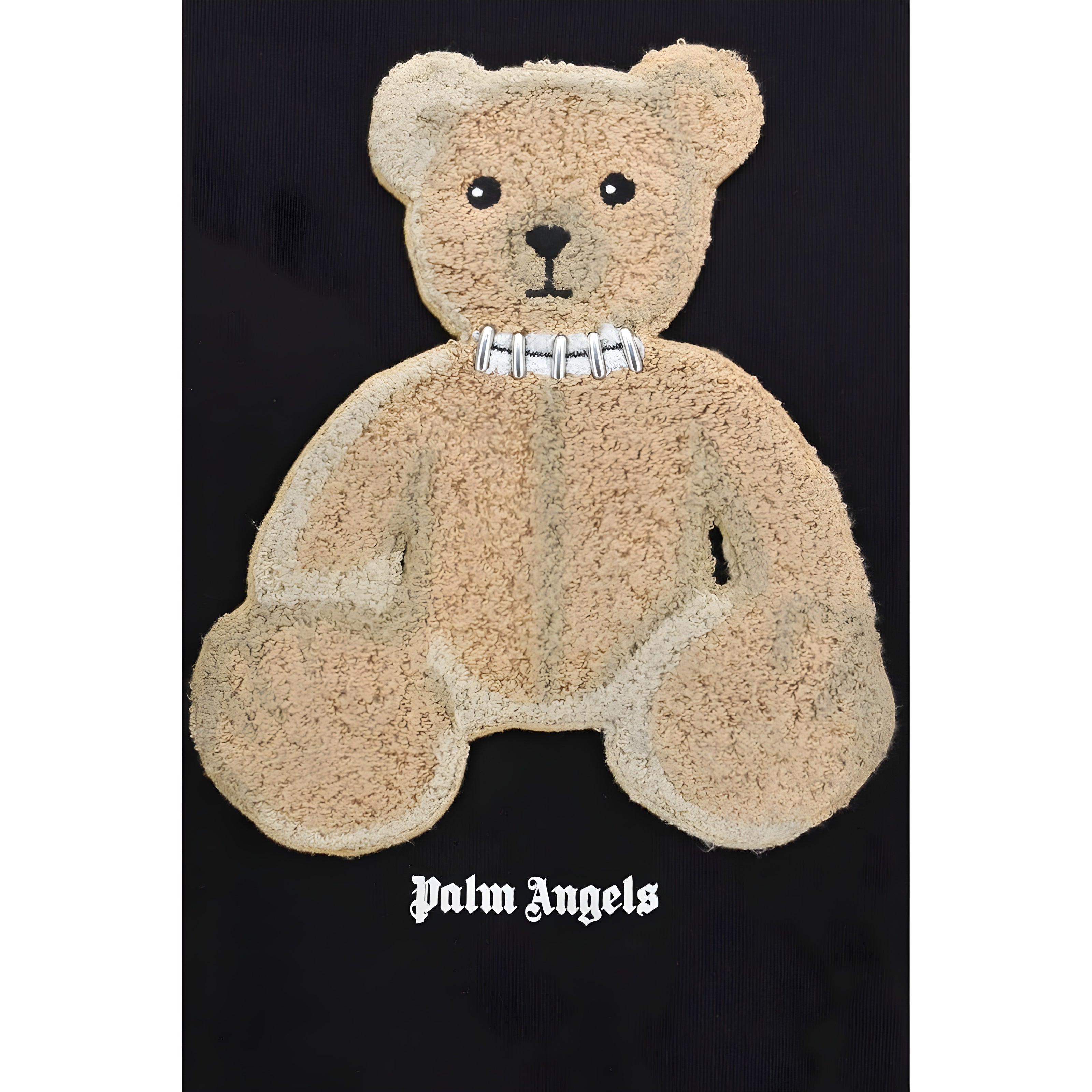 Hanorac Palm Angels negru din bumbac