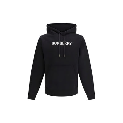 Hanorac Burberry negru din bumbac