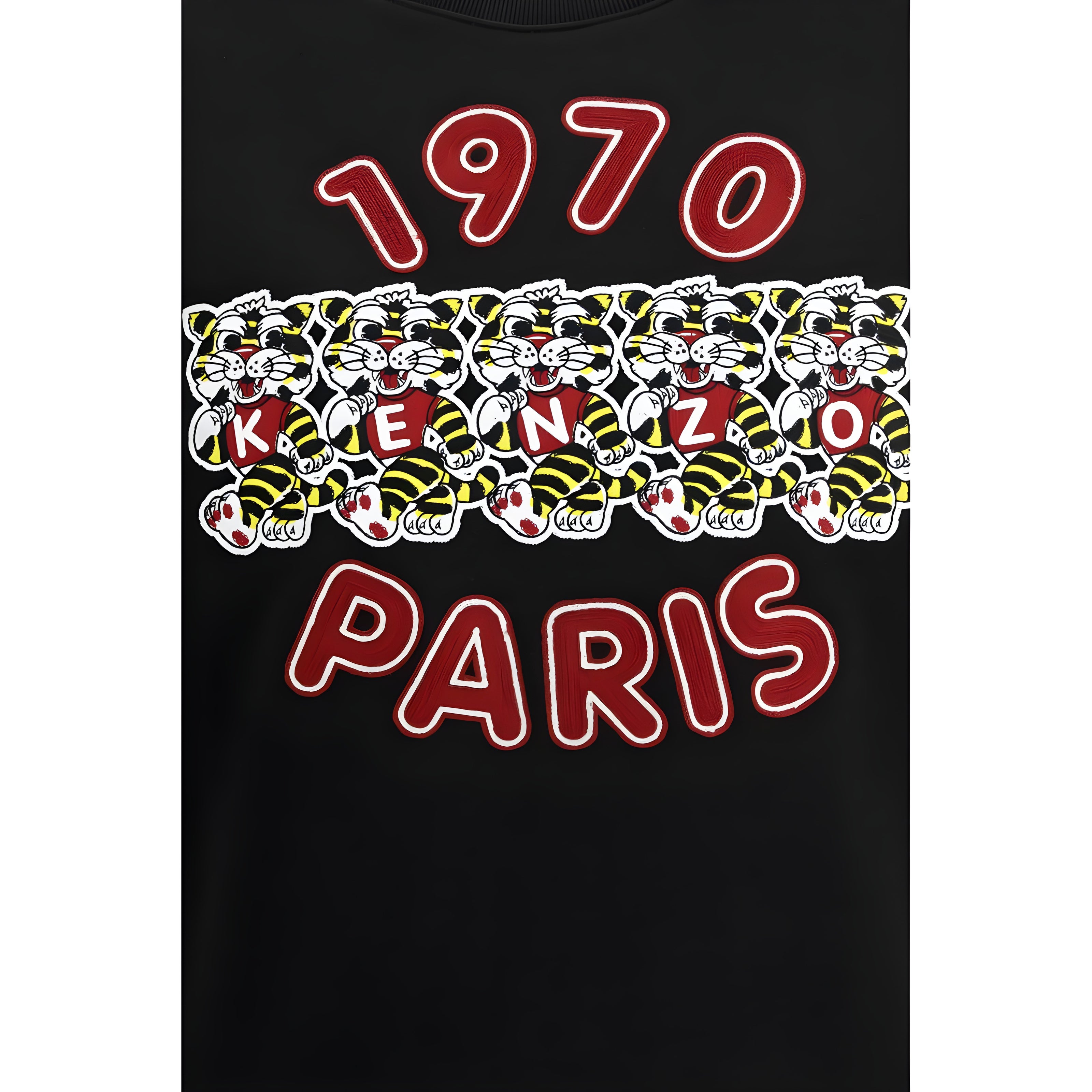 Kenzo Black Cotton Sweatshirt