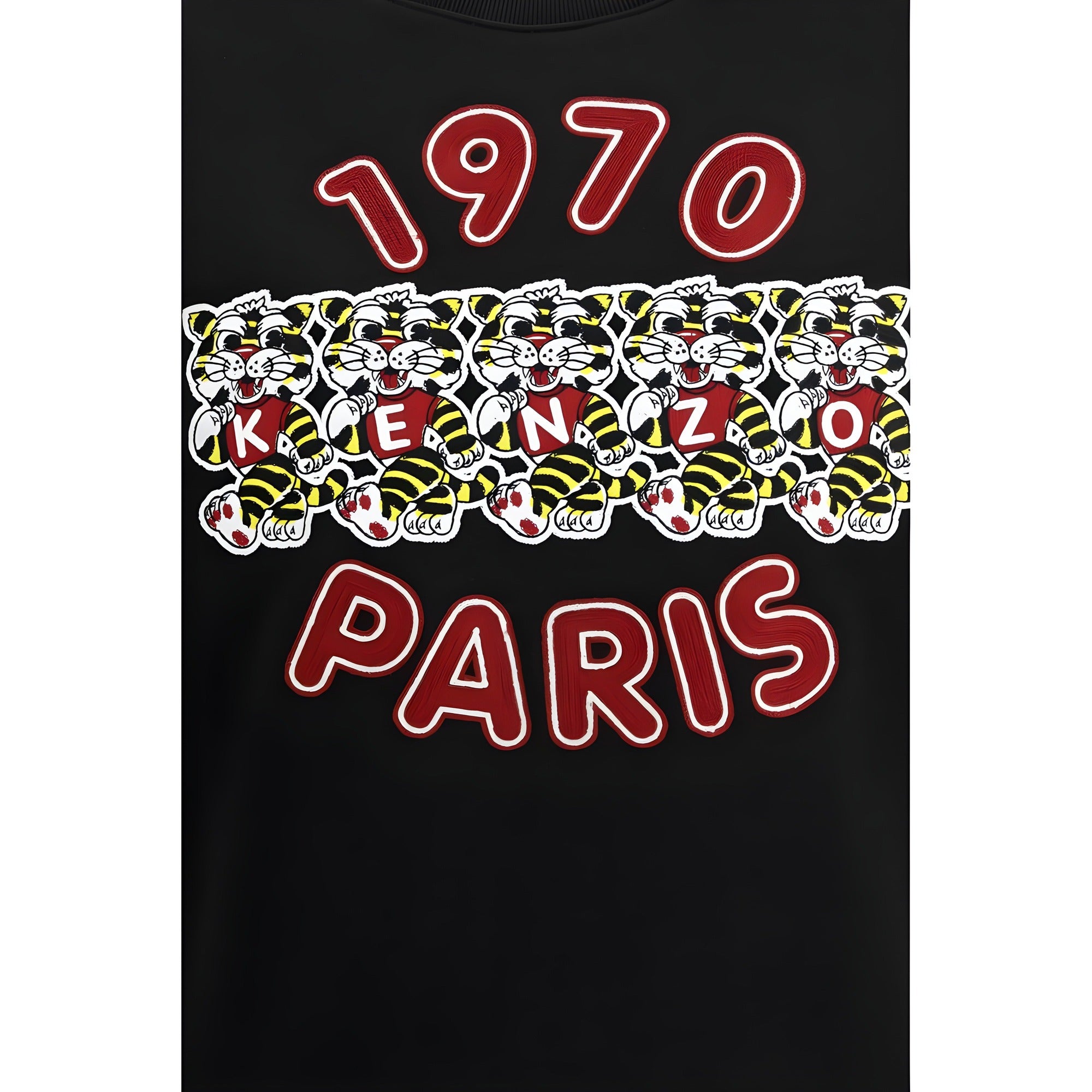 Kenzo Black Cotton Sweatshirt