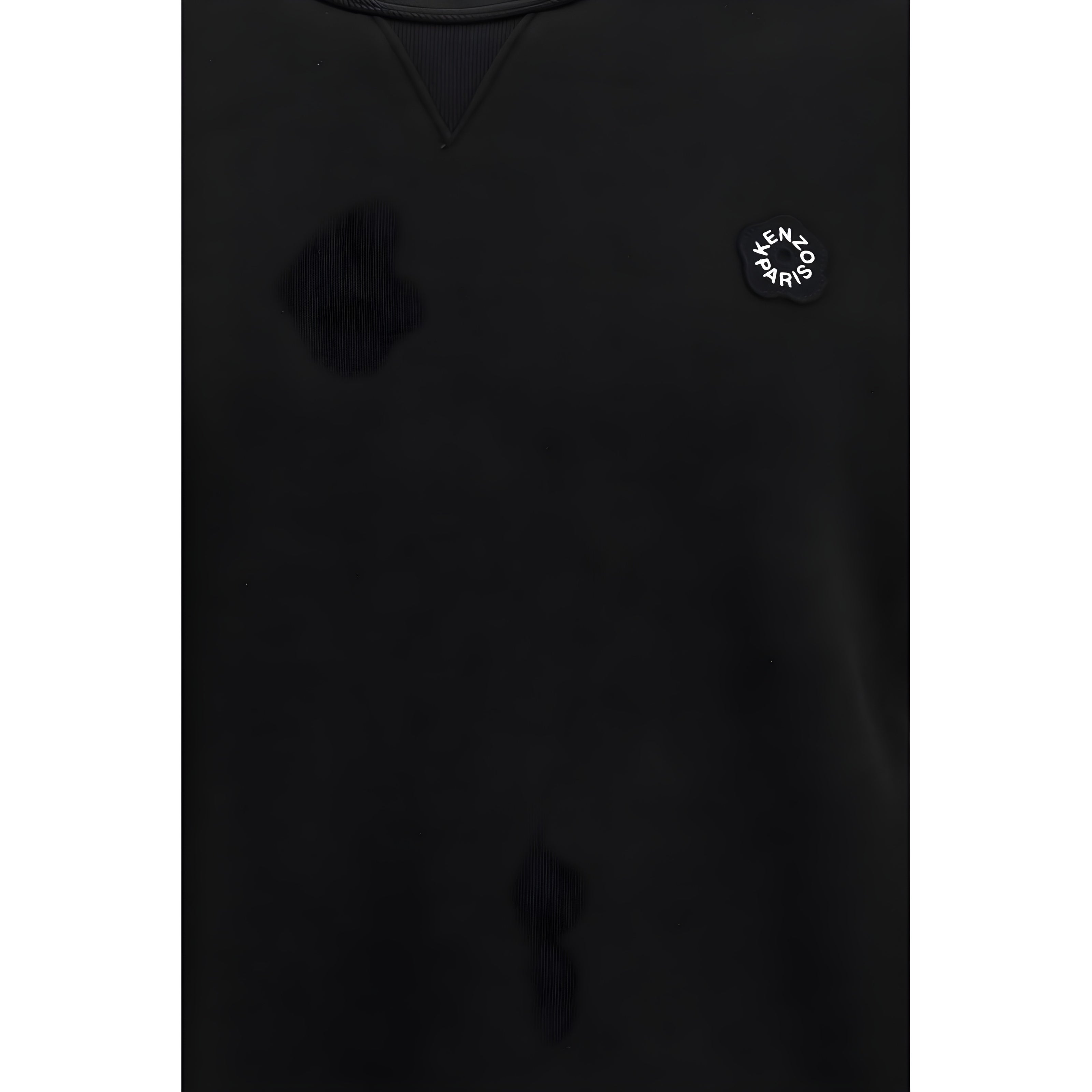 Kenzo Black Cotton Sweatshirt