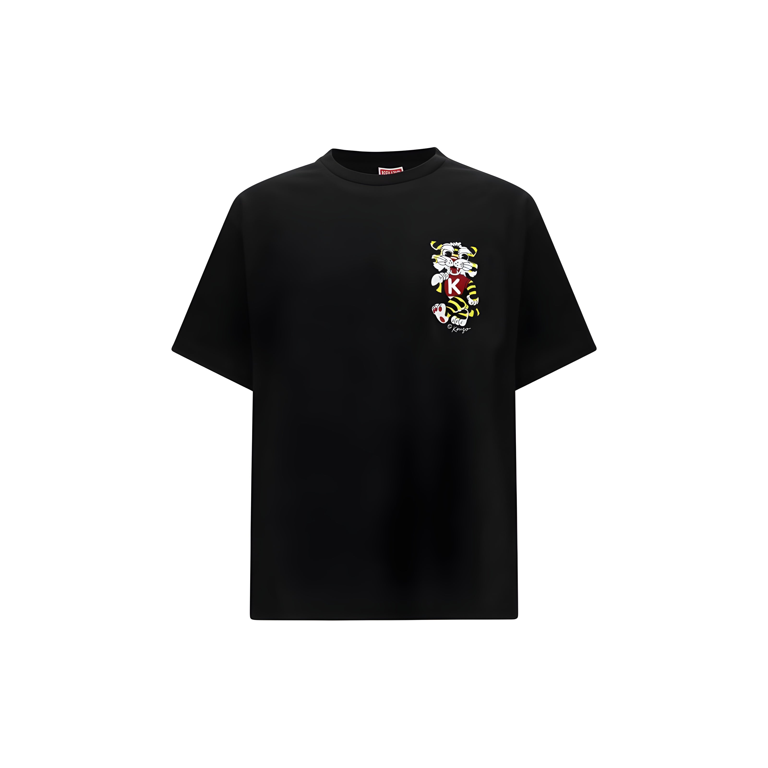 Kenzo Black Cotton T-Shirt