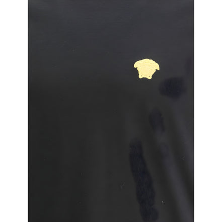 Versace Black Cotton T-Shirt