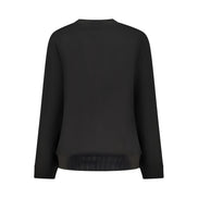 Hanorac negru din bumbac Tommy Hilfiger