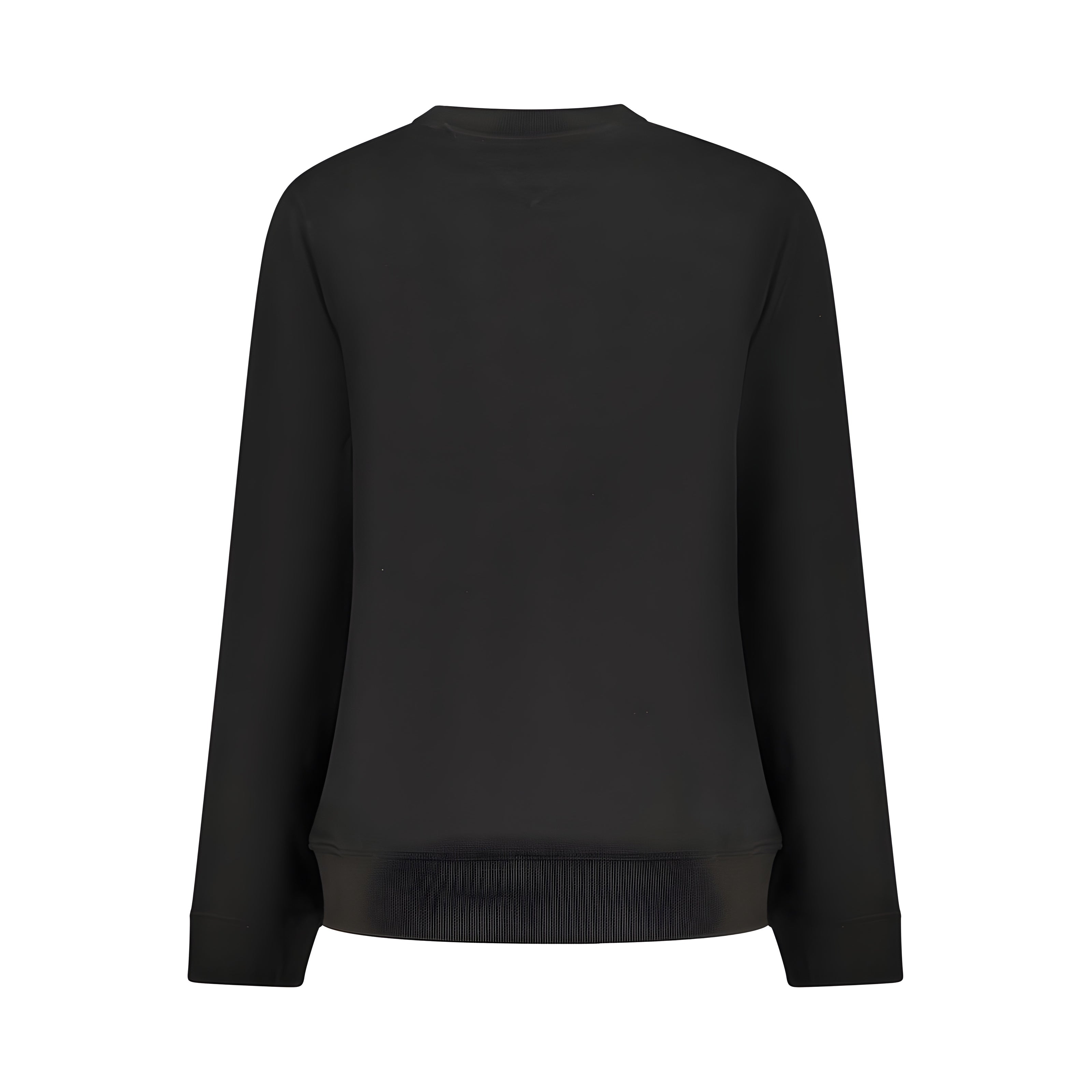 Hanorac negru din bumbac Tommy Hilfiger