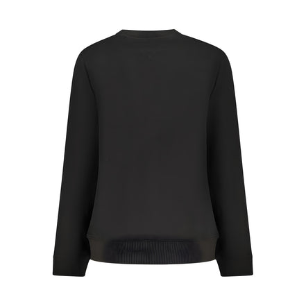 Hanorac negru din bumbac Tommy Hilfiger
