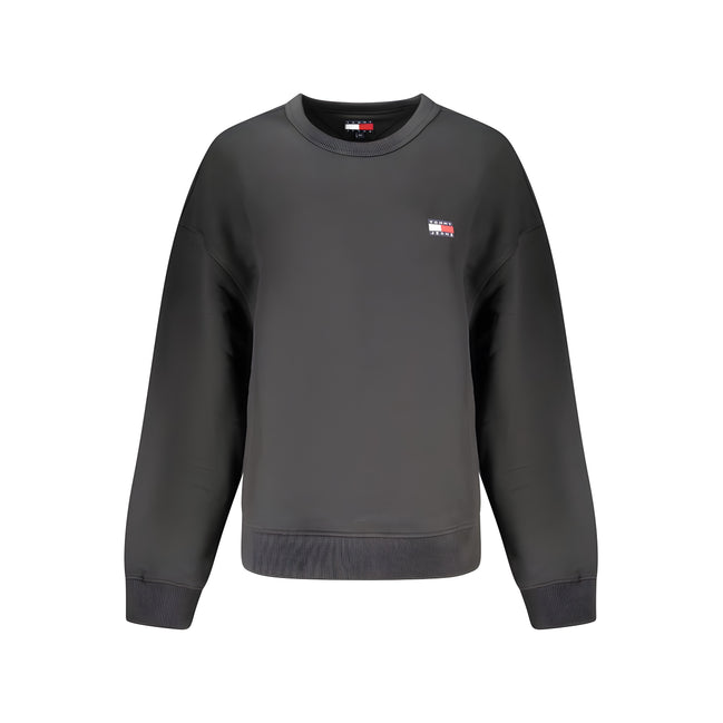 Tommy Hilfiger Black Cotton Sweatshirt