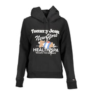 Tommy Hilfiger Black Cotton Hoodie