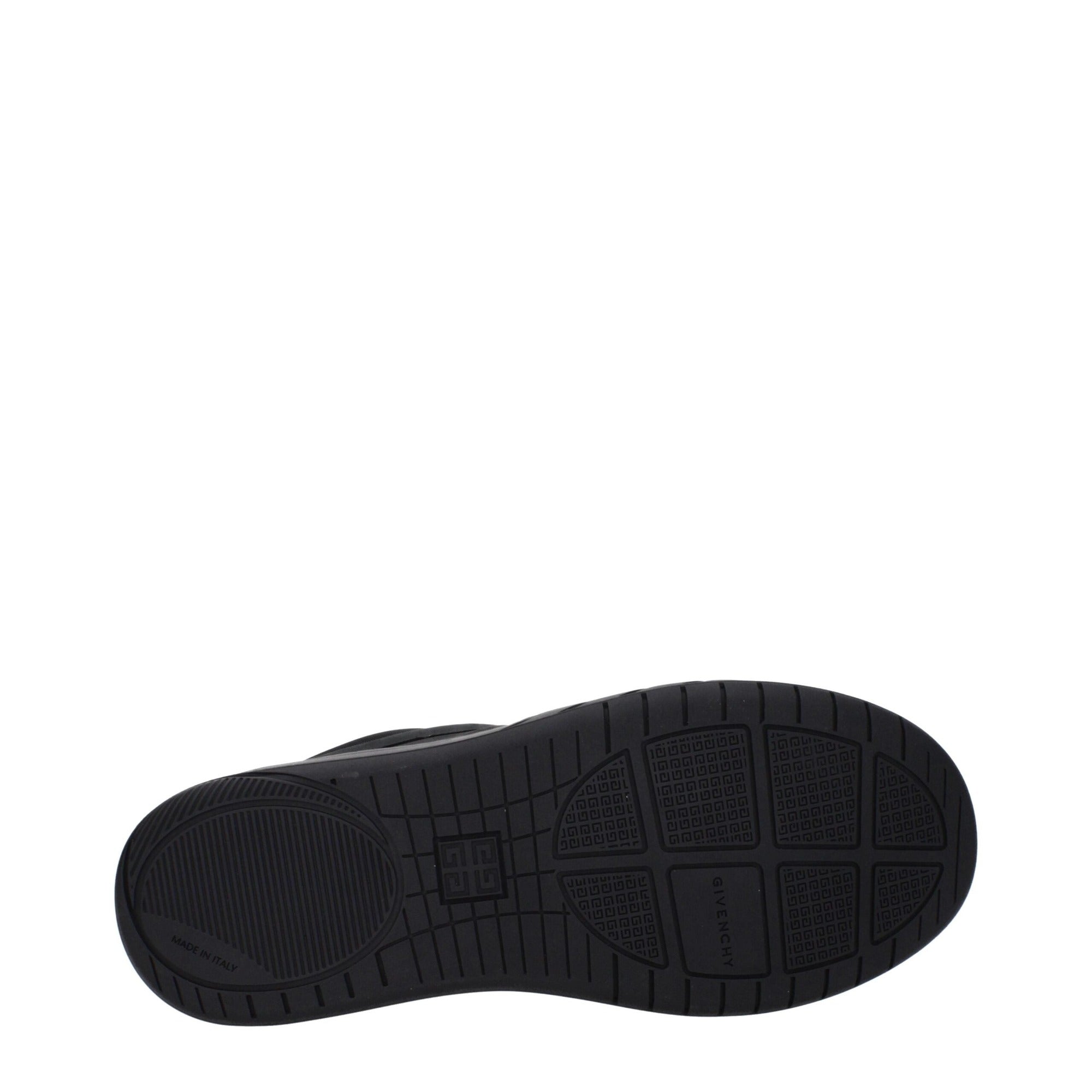 Givenchy Black Fabric Low Top Sneakers