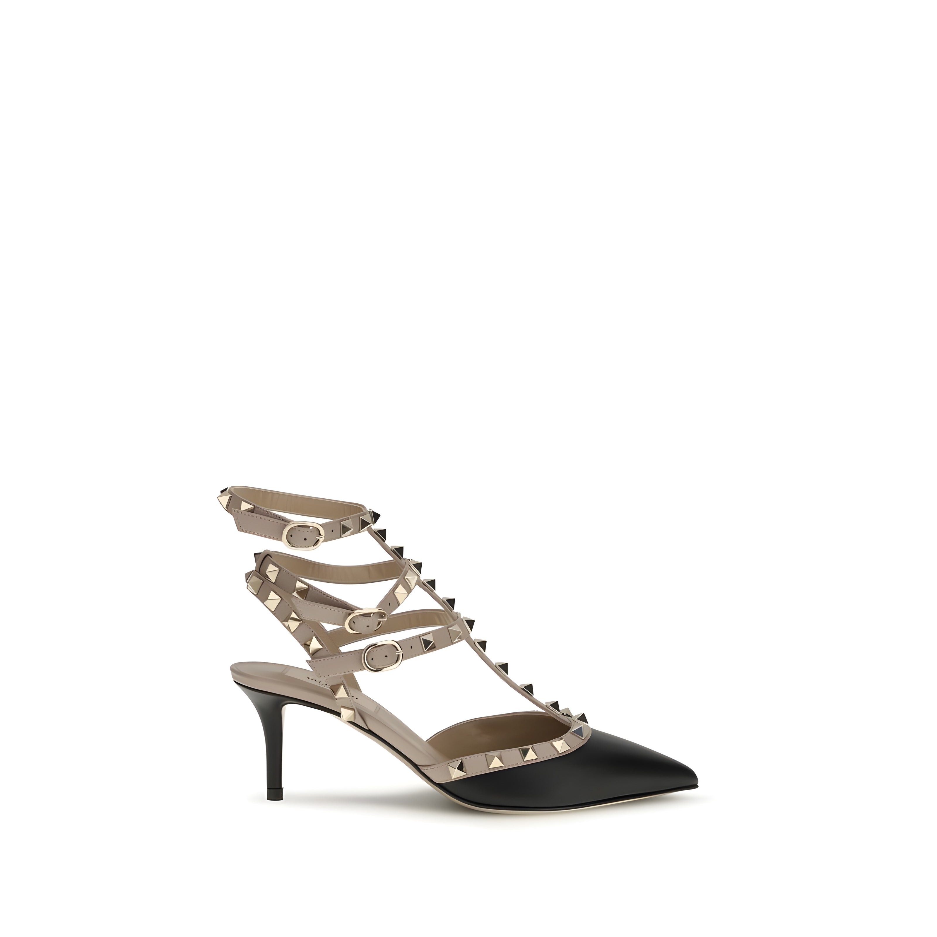 Pantofi cu toc mediu Valentino Garavani negri