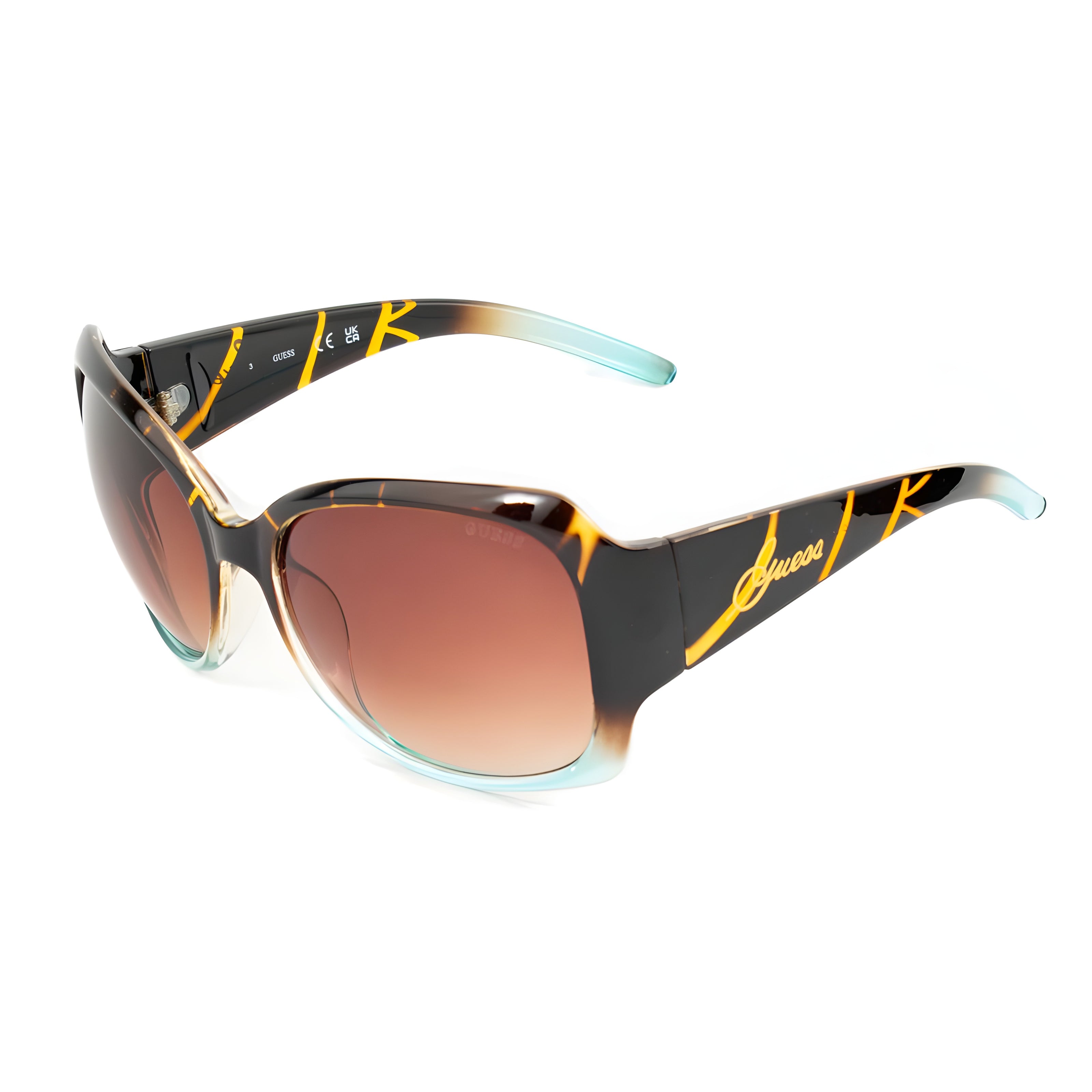 Ochelari de soare negri Guess