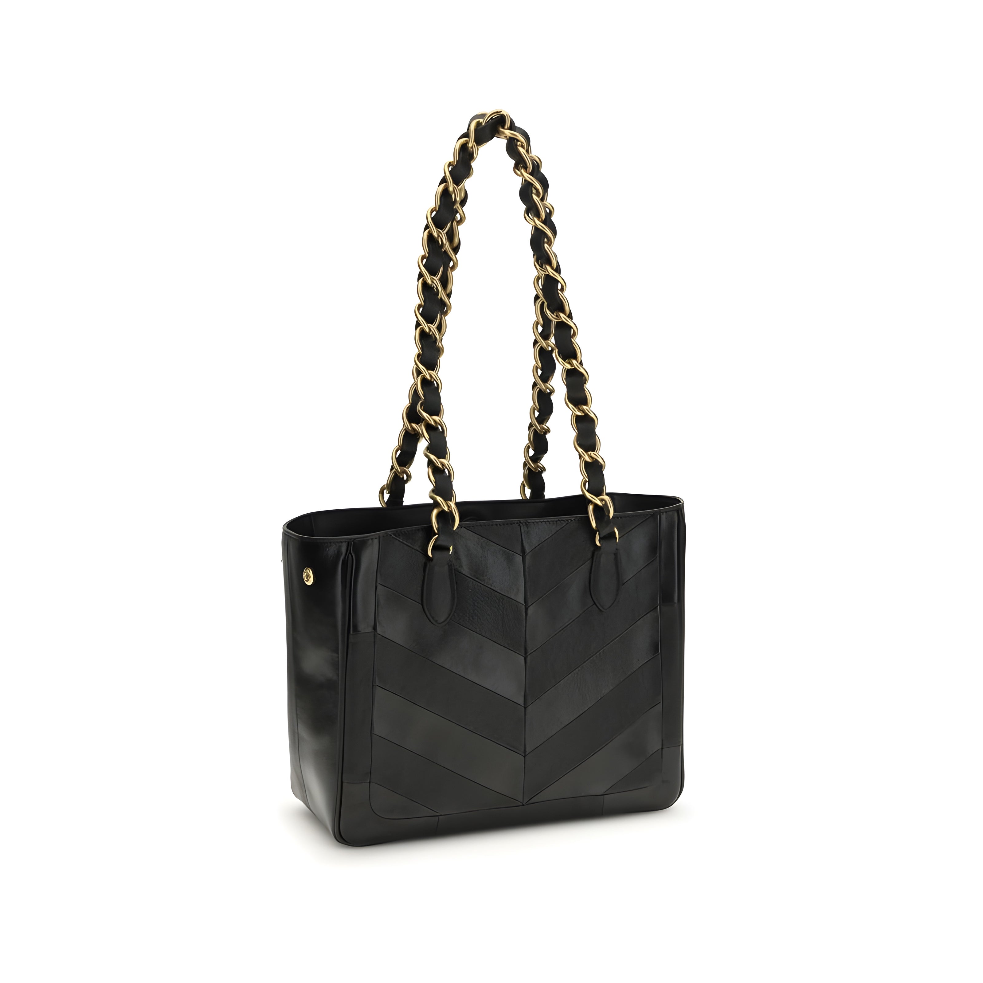 Valentino Garavani Black Leather Shoulder Bag