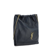 Geantă de umăr Saint Laurent neagră din piele