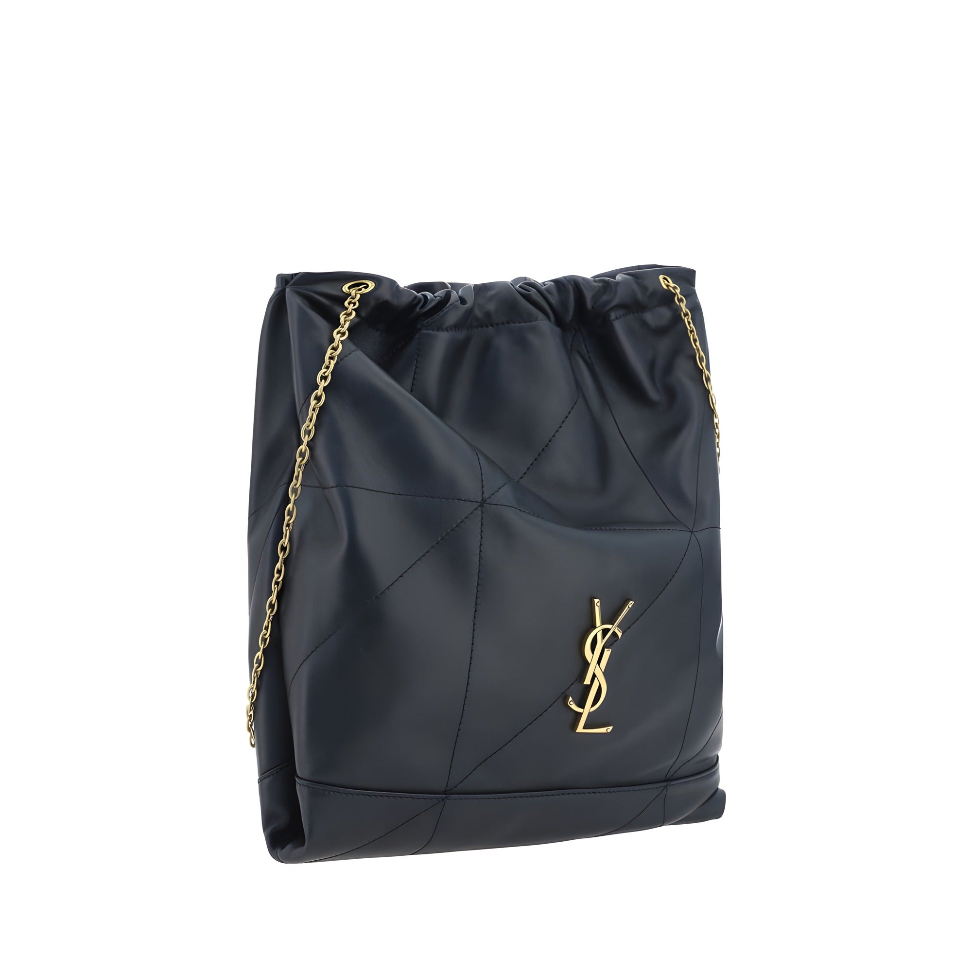 Geantă de umăr Saint Laurent neagră din piele