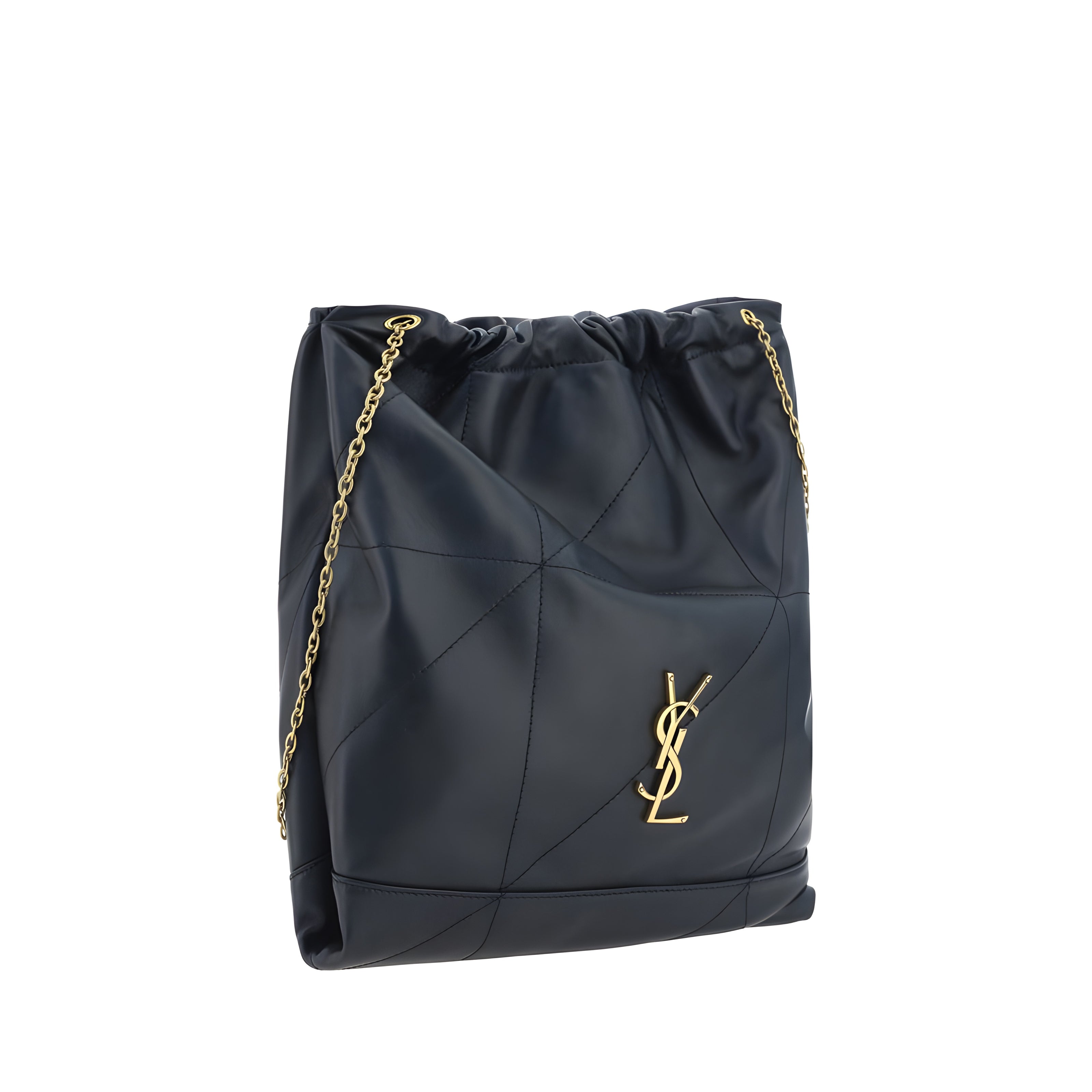 Geantă de umăr Saint Laurent neagră din piele
