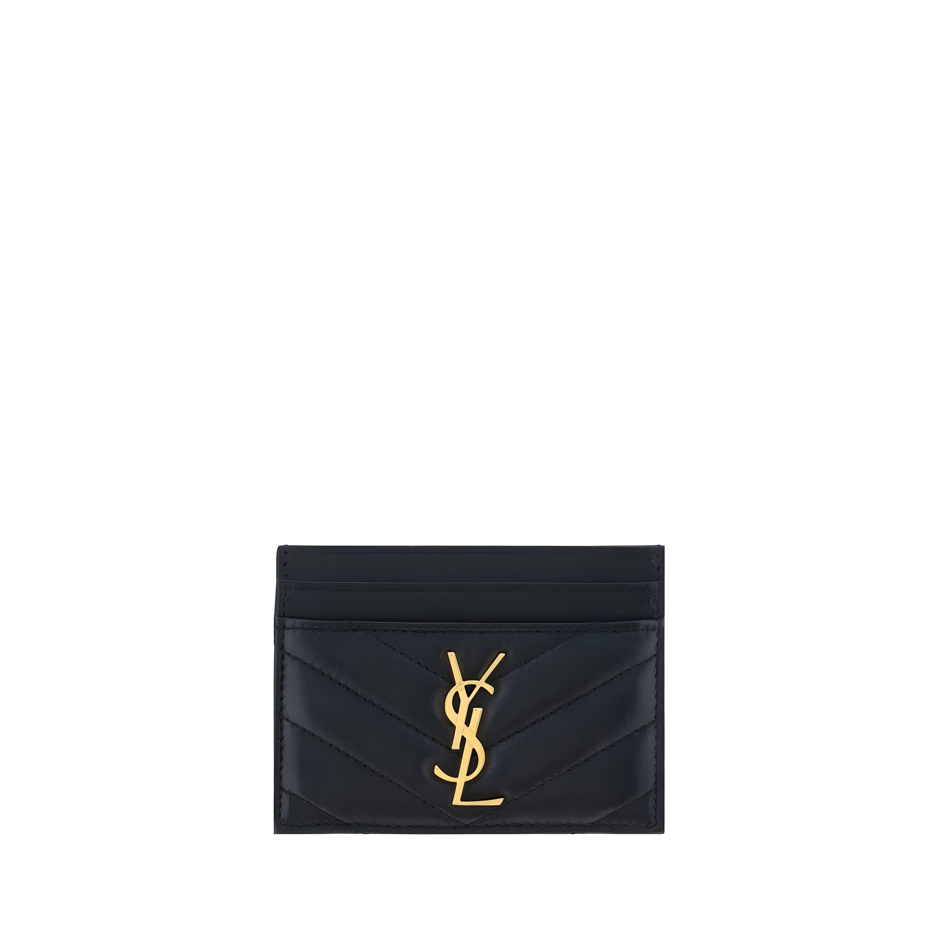 Portofel Saint Laurent negru din piele
