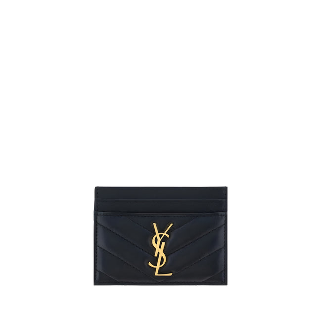 Portofel Saint Laurent negru din piele