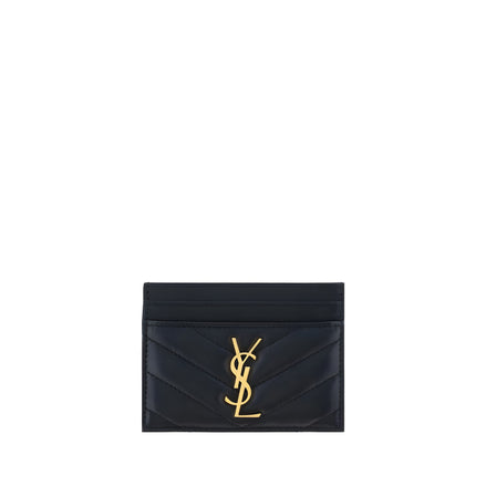 Portofel Saint Laurent negru din piele
