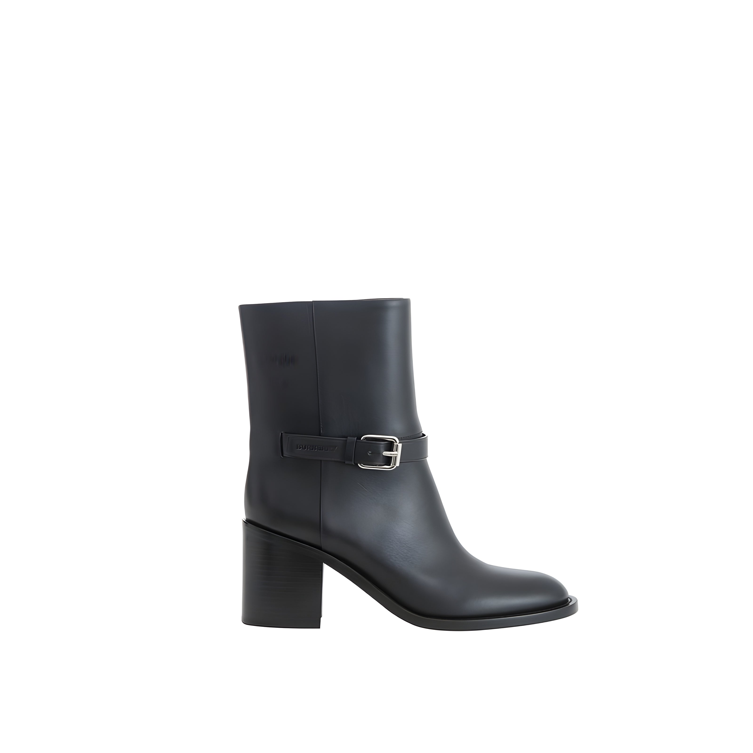Ghete Burberry negre din piele