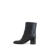 Ghete Burberry negre din piele