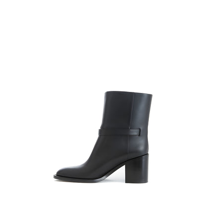 Ghete Burberry negre din piele