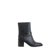 Ghete Burberry negre din piele