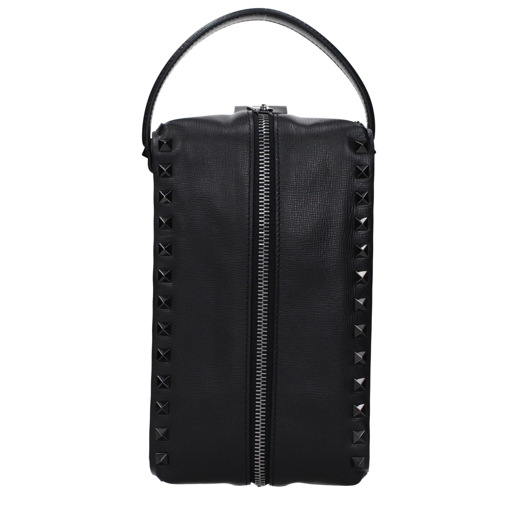 Poșetă clutch Valentino Garavani din piele neagră