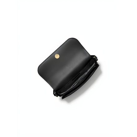Michael Kors Black Leather Crossbody Bag