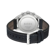 Ceas elegant Hugo Boss din piele neagră