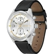 Hugo Boss Black Leather Dress Watch