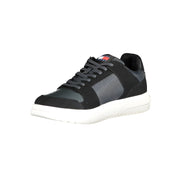 Sneakers din piele negri Tommy Hilfiger