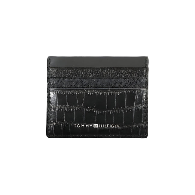 Tommy Hilfiger Black Leather Wallet