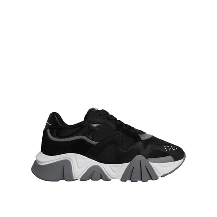 Adidași joși groși Versace Black Squalo