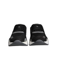 Versace Black Squalo Chunky Low Top Sneakers