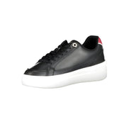 Tommy Hilfiger Sneakeri din Piele Neagră