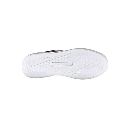 Tommy Hilfiger Black Leather Sneakers