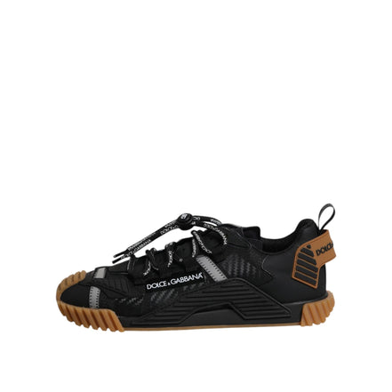 Dolce & Gabbana Black NS1 Lace-Up Low Top Sneakers